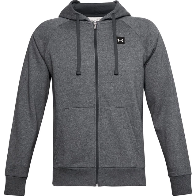 Pánska mikina Under Armour Rival Fleece FZ Hoodie - M - Pitch Gray Light Heather