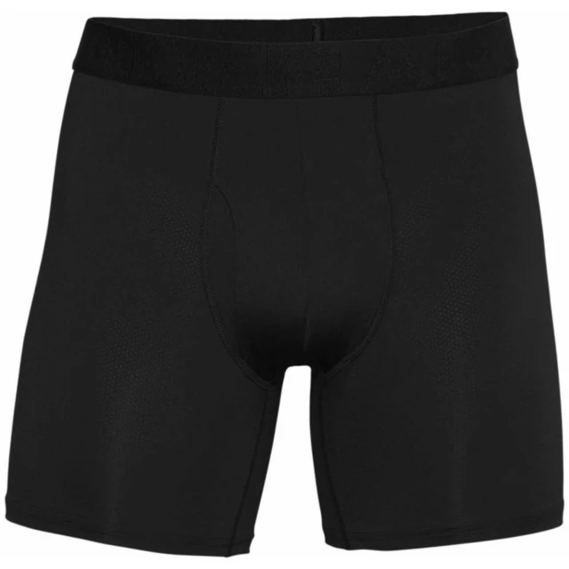 Men’s Boxer Jocks Under Armour Tech Mesh 6in – 2-Pack - Black