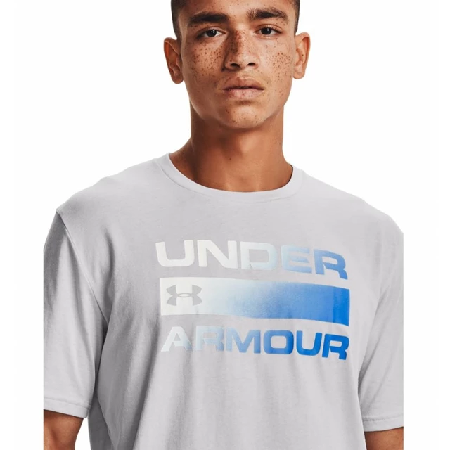 Men’s T-Shirt Under Armour Team Issue Wordmark SS - White