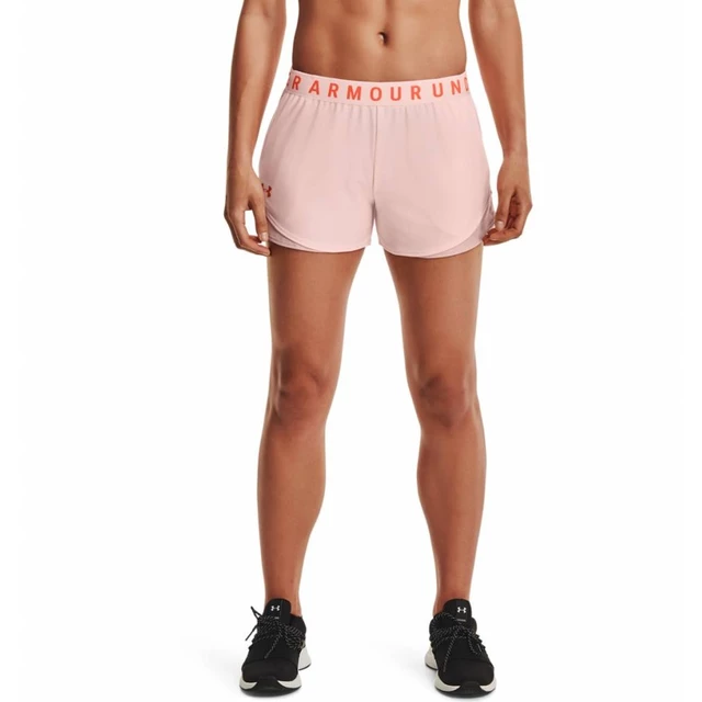 Under Armour Play Up Short 3.0 Damen Shorts - Black-Melon