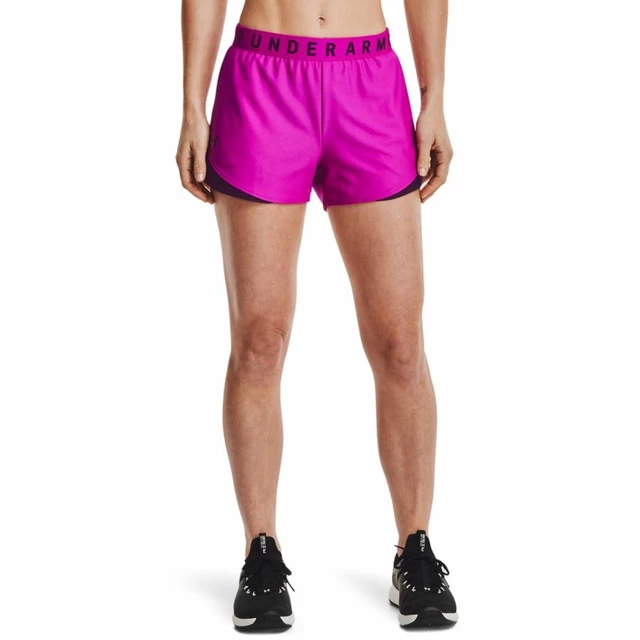 Under Armour Play Up Short 3.0 Damen Shorts - Black-Pink