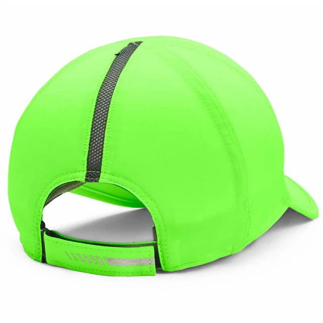 Unisexová běžecká kšiltovka Under Armour Run Shadow Cap - Hyper Green