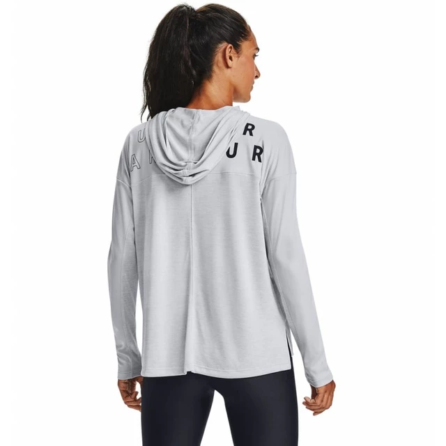 Women’s Hoodie Under Armour Tech Twist Graphic - Halo Gray