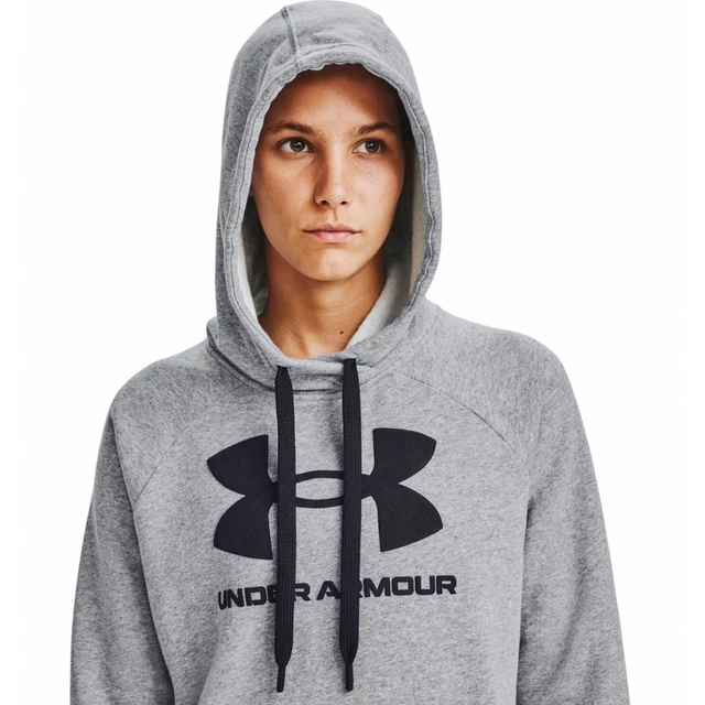 Women’s Hoodie Under Armour Rival Fleece Logo - Black