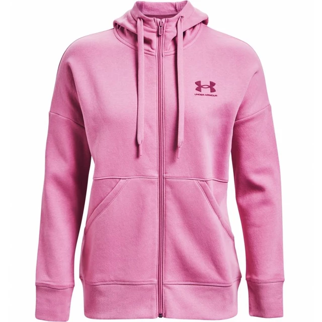 Dámská mikina Under Armour Rival Fleece FZ Hoodie - Black