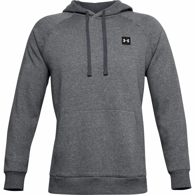 Pánska mikina Under Armour Rival Fleece Hoodie - Pitch Gray Light Heather