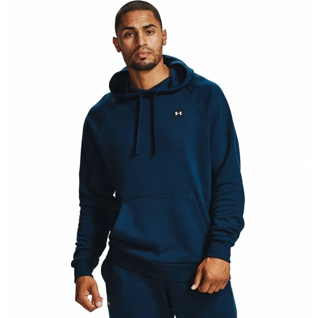 Pánská mikina Under Armour Rival Fleece Hoodie - Academy