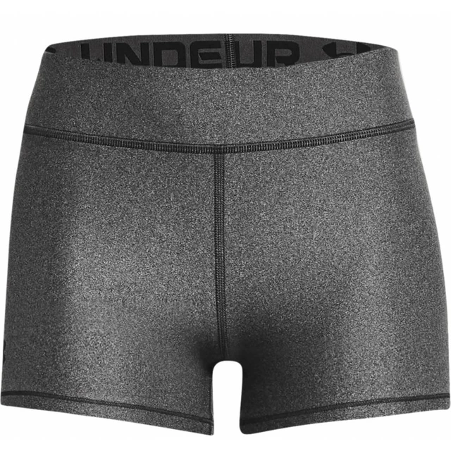 Women’s Compression Shorts Under Armour Mid Rise Shorty - Charcoal Light Heather