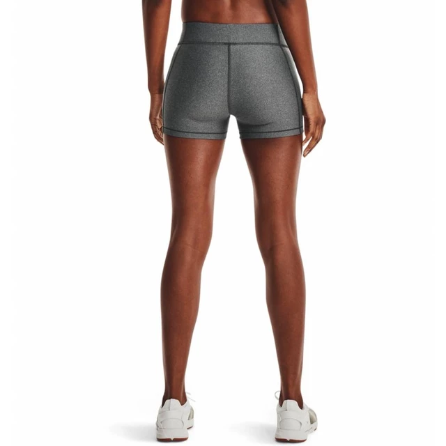 Dámské kompresní šortky Under Armour HG Armour Mid Rise Shorty - Charcoal Light Heather