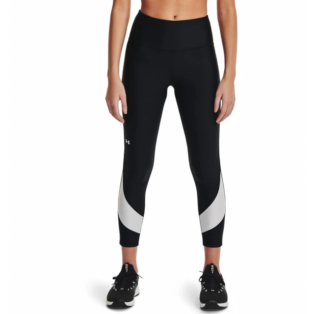 Women’s Leggings Under Armour HG Armour Taped 7/8 - Black - Black