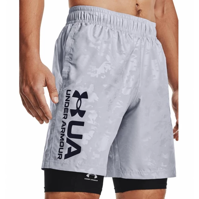 Men’s Woven Emboss Shorts Under Armour - Mod Gray