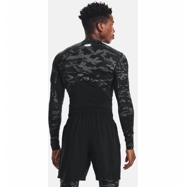 Men’s Compression T-Shirt Under Armour HG Armour Camo Comp LS