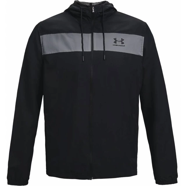 Men’s Jacket Under Armour Sportstyle Windbreaker - Black - Black