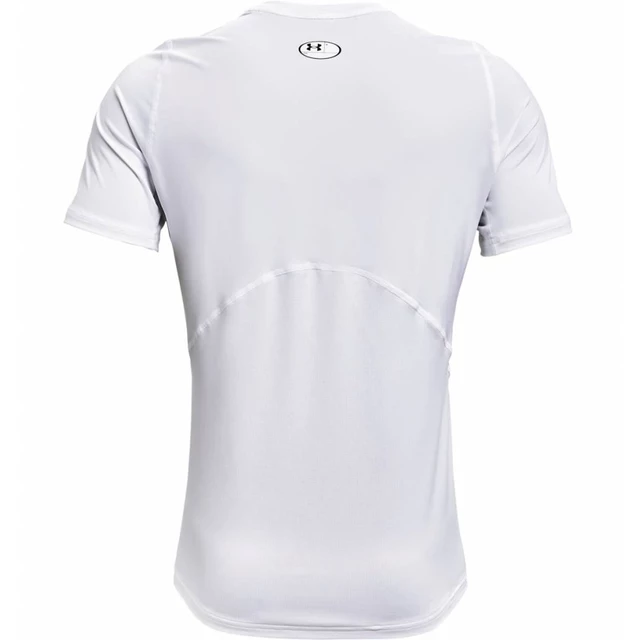 Men’s T-Shirt Under Armour HG Armour Fitted SS - Carbon Heather