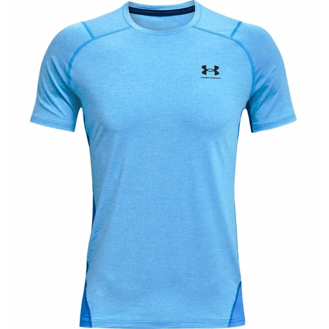 Pánské triko Under Armour HG Armour Fitted SS - Carbon Heather