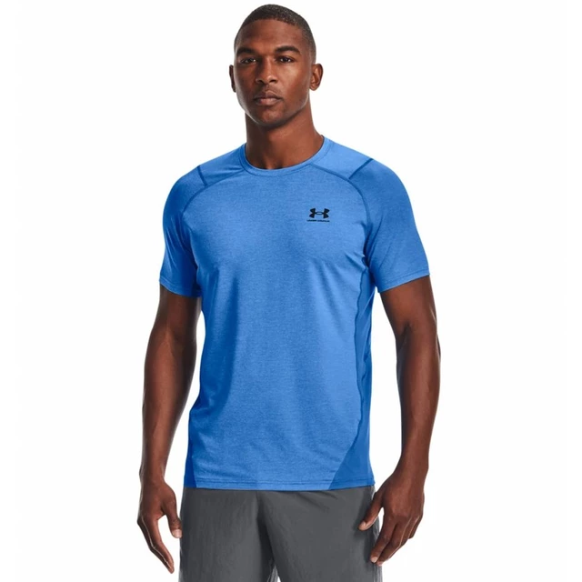 Men’s T-Shirt Under Armour HG Armour Fitted SS - Black