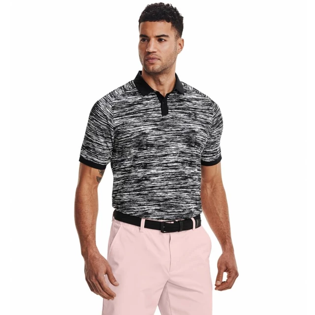 Men’s Polo Under Armour Iso-Chill ABE Twist - Blue - White
