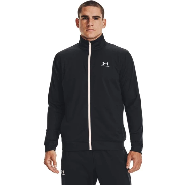Men’s Sweatshirt Under Armour Sportstyle Tricot Jacket - Black - Black