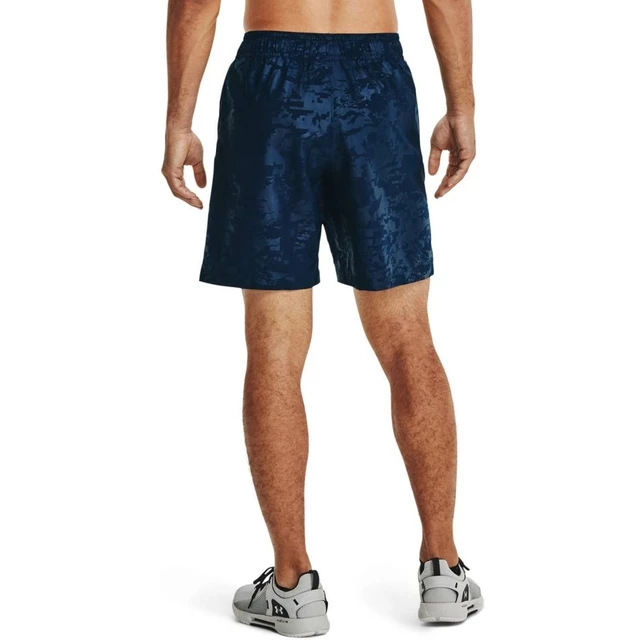 Men’s Woven Emboss Shorts Under Armour - Academy/White