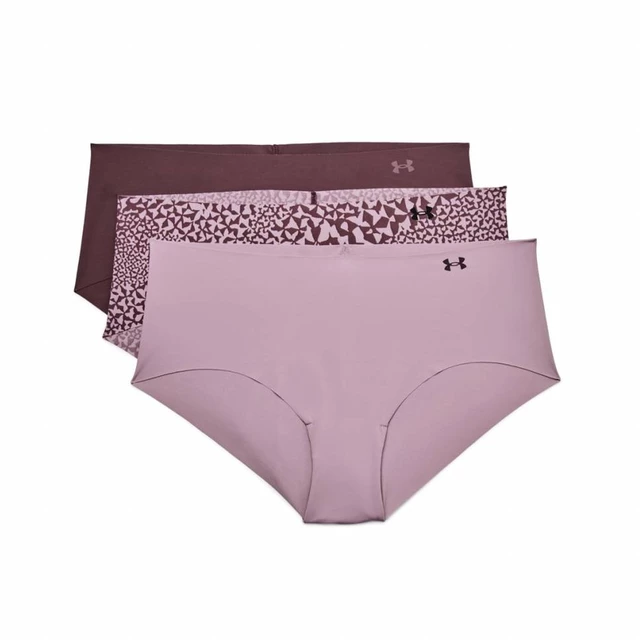 Nohavičky Under Armour PS Hipster 3Pack Print - XS - Mauve Pink