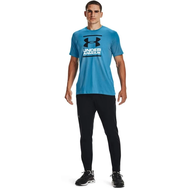 Men’s T-Shirt Under Armour GL Foundation SS T - Black/White/Red