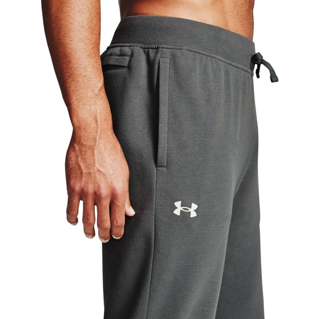 Pánske tepláky Under Armour Rival Cotton Jogger - Pitch Gray