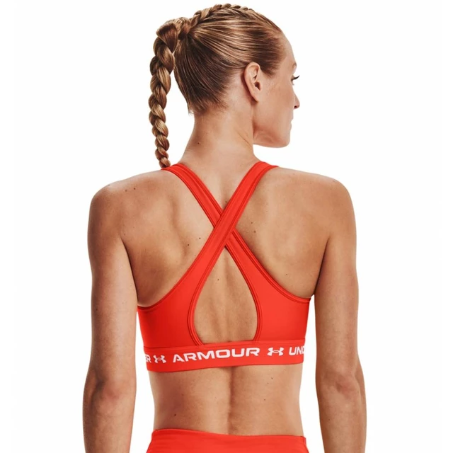 Sports Bra Under Armour Crossback Mid - Black