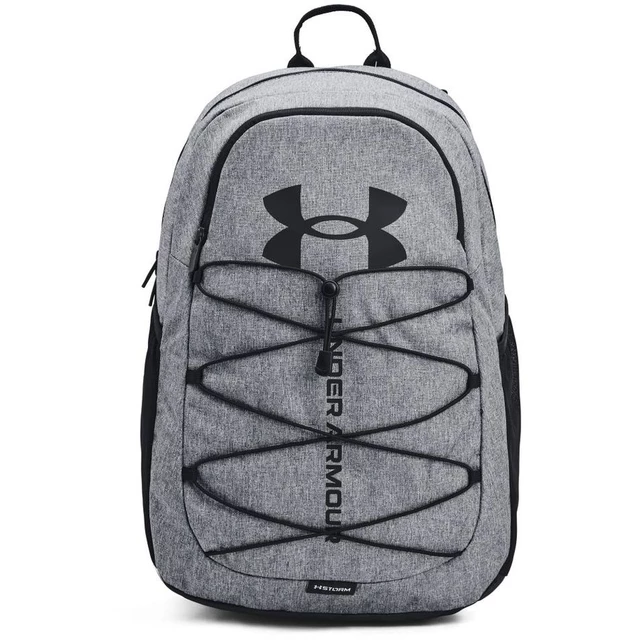 Backpack Under Armour Hustle Sport - White - Pitch Gray Medium Heather