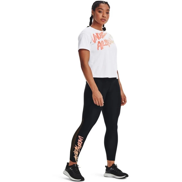 Dámske tričko Under Armour Live Chroma Graphic Tee - White