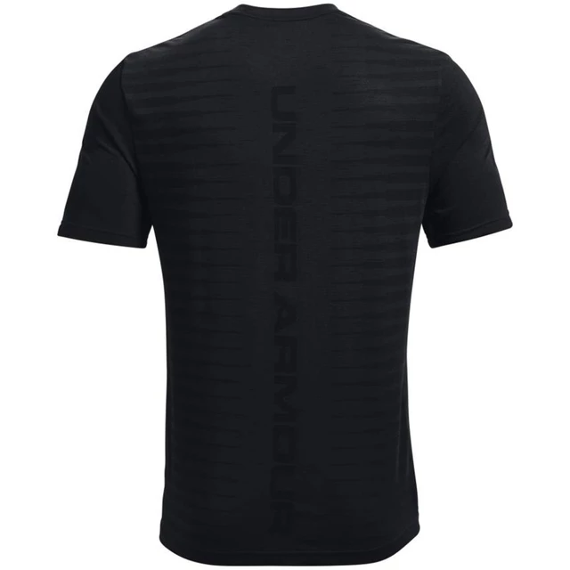 Men’s T-Shirt Under Armour Seamless Wordmark SS - Black