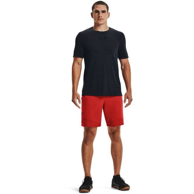 Men’s T-Shirt Under Armour Seamless Wordmark SS - Black