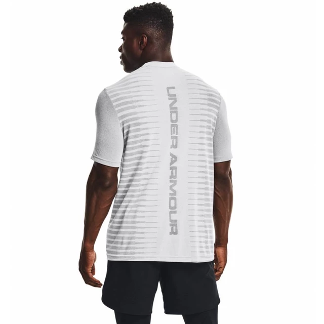 Men’s T-Shirt Under Armour Seamless Wordmark SS - Black