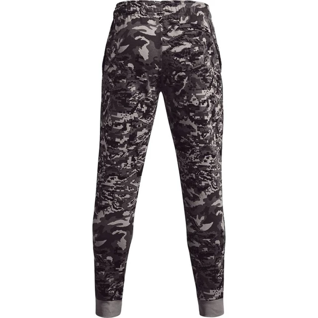 Pánske tepláky Under Armour Rival FLC Camo Script JGR