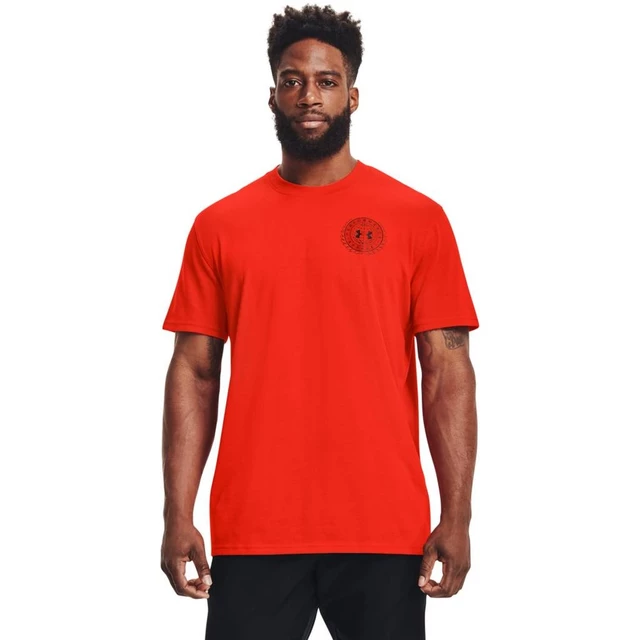 Men’s T-Shirt Under Armour Alma Mater Crest HW SS - Phoenix Fire - Phoenix Fire