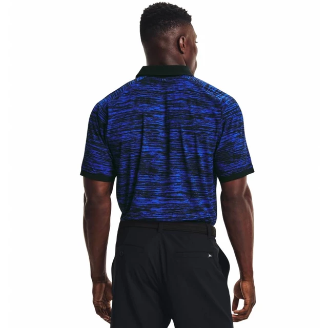 Pánske tričko s límčekom Under Armour Iso-Chill ABE Twist Polo - blue