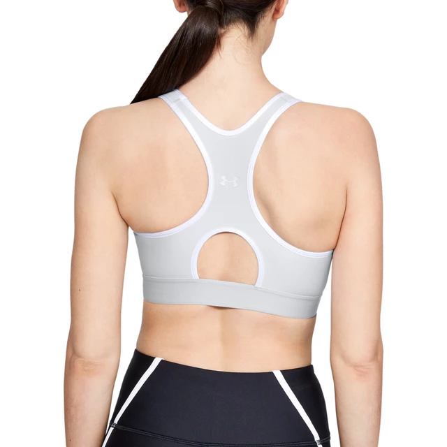 Women’s Sports Bra Under Armour Mid Keyhole - Halo Gray