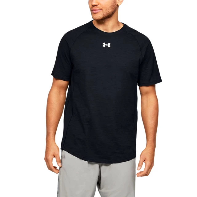 Men’s T-Shirt Under Armour Charged Cotton SS - Black