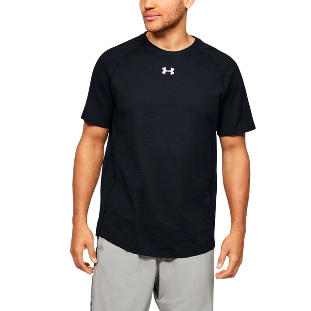 Men’s T-Shirt Under Armour Charged Cotton SS - Gravity Green