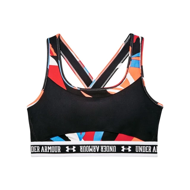 Compression Sports Bra Under Armour Crossback Mid SP - Red