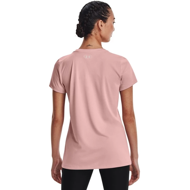 Dámske tričko Under Armour Tech SSC - Solid - Pink