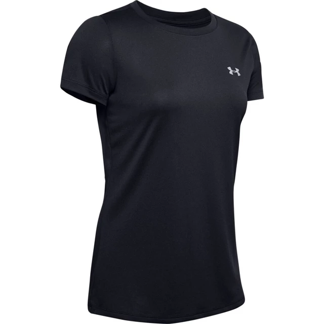 Women’s T-Shirt Under Armour Tech SSC – Solid - Pink - Black