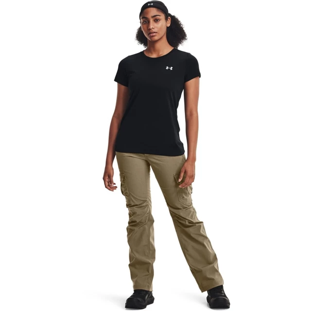 Women’s T-Shirt Under Armour Tech SSC – Solid - Black