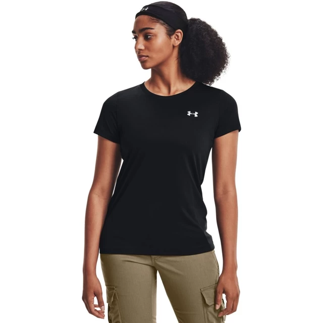 Women’s T-Shirt Under Armour Tech SSC – Solid - Black