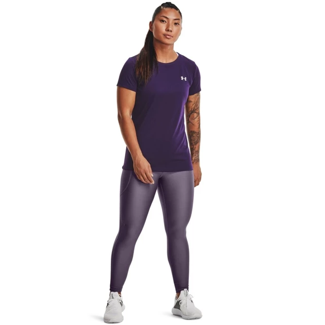 Women’s T-Shirt Under Armour Tech SSC – Solid - Purple