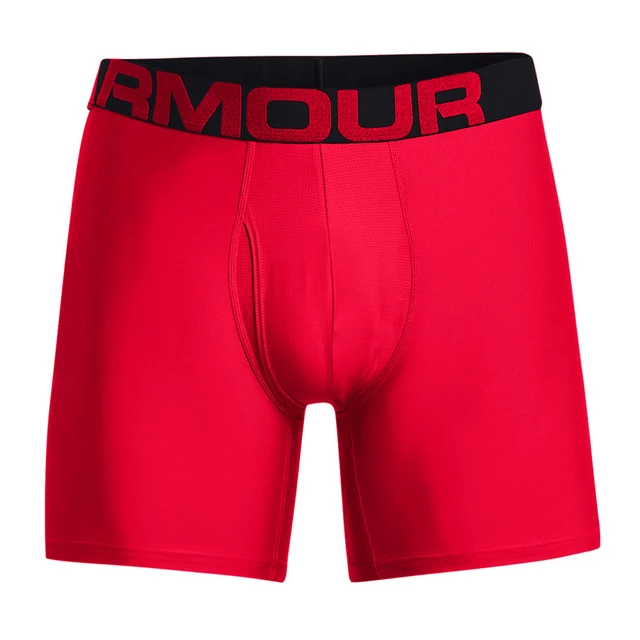 Men’s Boxer Jocks Under Armour Tech 6in – 2-Pack - Black