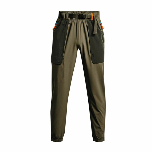 Men’s Workout Pants Under Armour Rush Woven Tear Away Pant - Green - Green