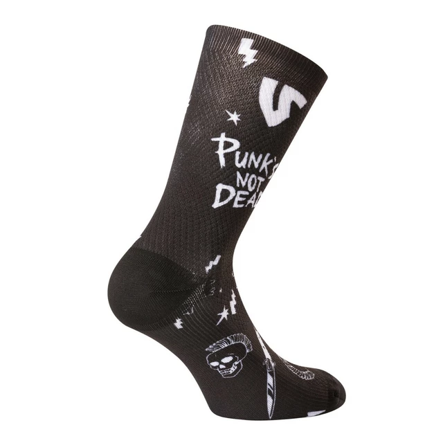 Socks Undershield Punk’s Not Dead Black