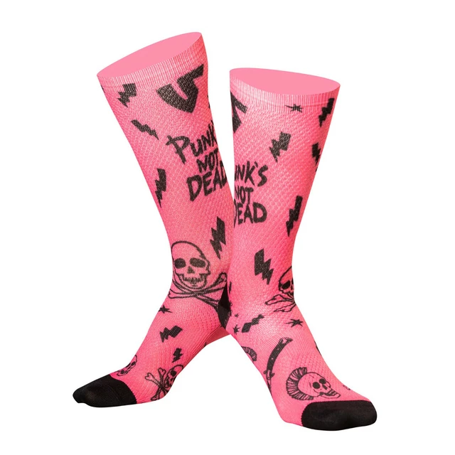 Socks Undershield Punk’s Not Dead Pink