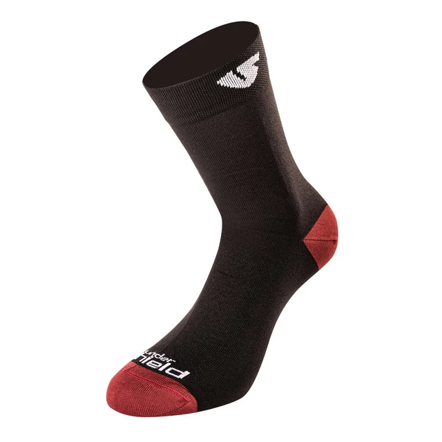 Ponožky Undershield Black-Red čierna/červená