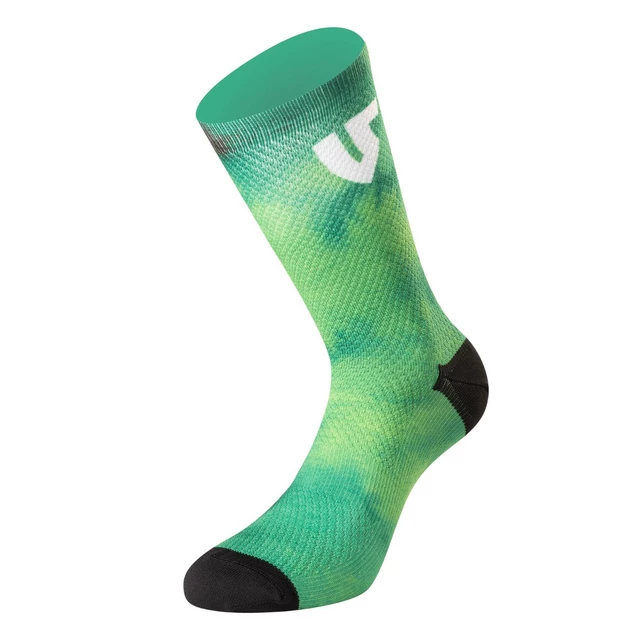 Socks Undershield Tye Dye Green